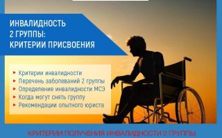 Порядок оформления инвалидности 2 группы в 2021 году