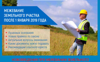 Межевание земельного участка после 1 января 2019 года: обязательно или нет
