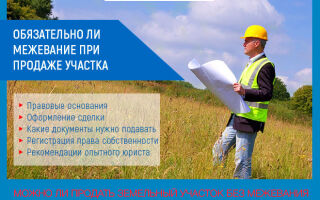 Можно ли продать земельный участок без межевания в 2021 году